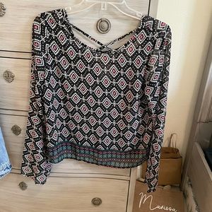 cute boho blouse in perfect condition